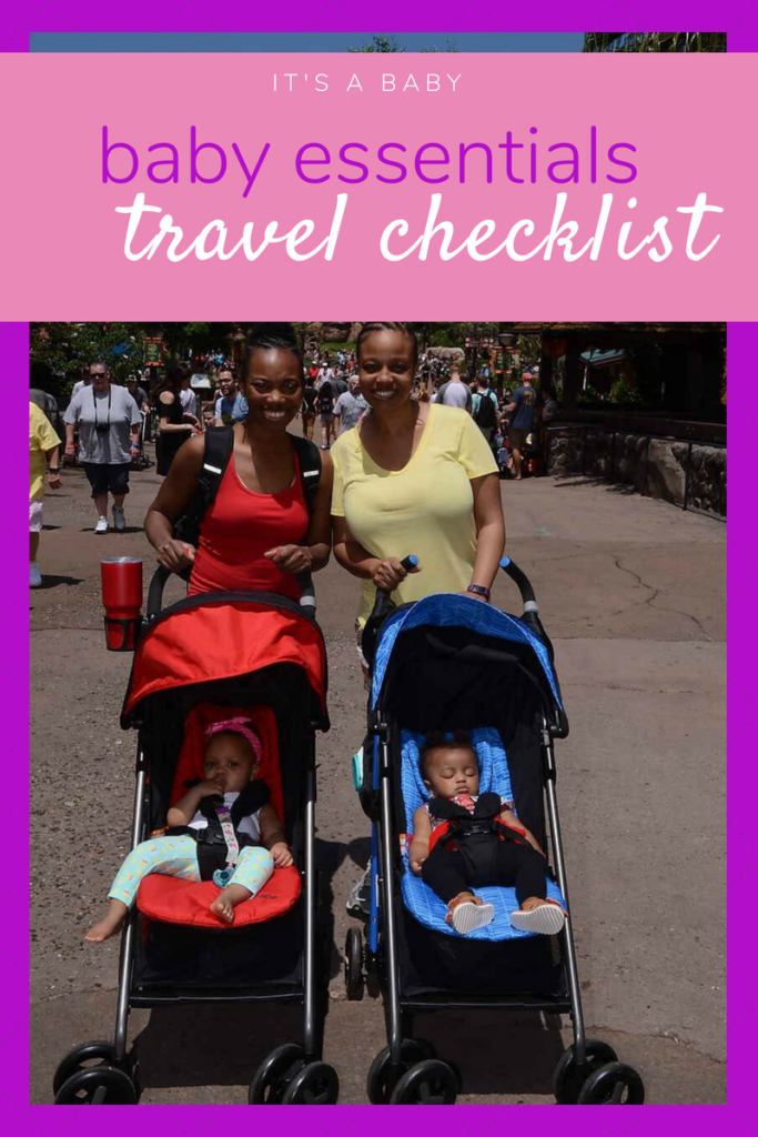 The baby essentials travel checklist! What you need to take when you travel with an infant. 