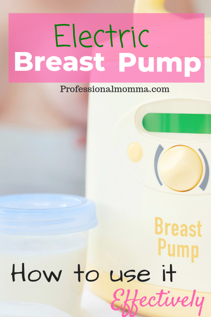 How to Use a Electric Breast Pump Effectively 