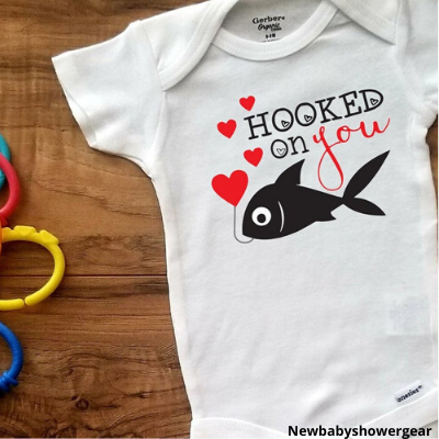 Hooked on You Baby Shirt