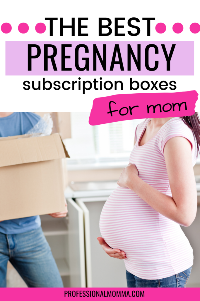 Pregnancy subscription box